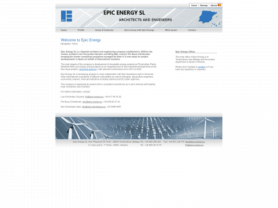 epic-energy.eu snapshot