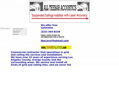tbarinstallation.com snapshot