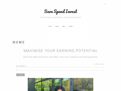savespendinvest.co.uk snapshot