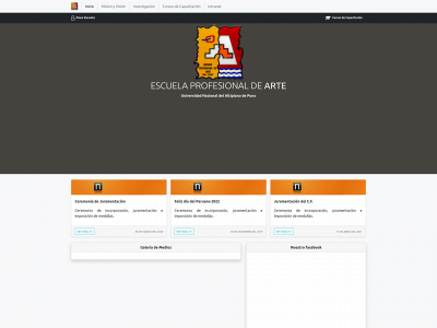 escueladeartepuno.com snapshot