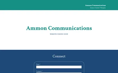 ammon-communications.com snapshot