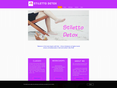 stilettodetox.com snapshot