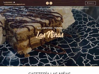 www.cafeterialasniñas.com snapshot