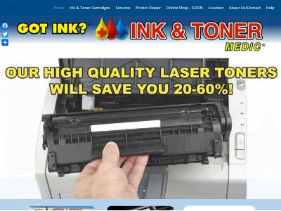 inkandtonermedic.com snapshot