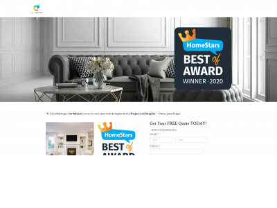 colourbydesign.ca snapshot