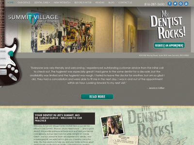 summitvillagefamilydental.com snapshot
