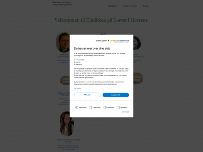 klinikkenpaatorvet.dk snapshot