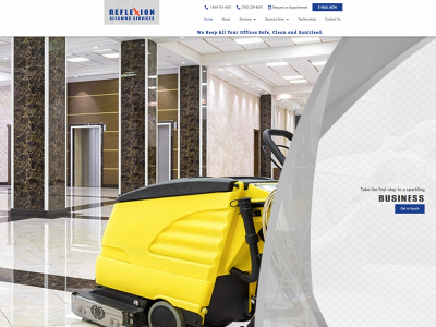 reflexioncleaning.com snapshot