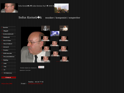sofuskornebaek.dk snapshot