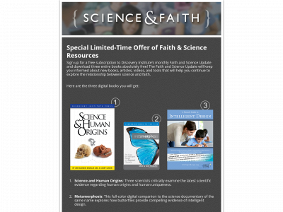 scienceandfaith.com snapshot