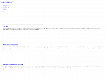 silaliskiai.lt snapshot