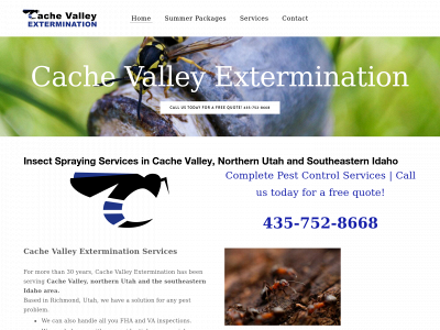 cachevalleyextermination.com snapshot