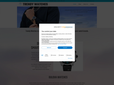trendywatches.co.uk snapshot