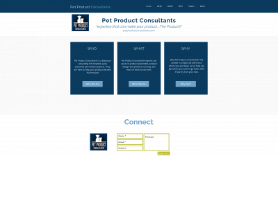 petproductconsultants.com snapshot