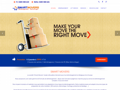 smartmovers.be snapshot