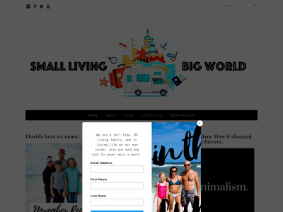 smalllivingbigworld.com snapshot