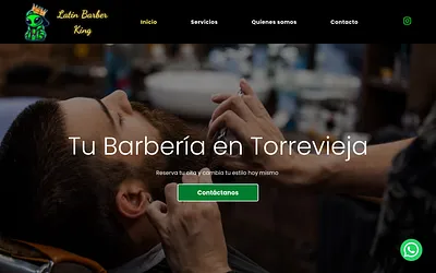 latinbarberking.com snapshot