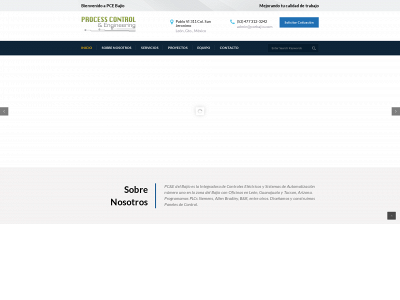 pcebajio.com snapshot
