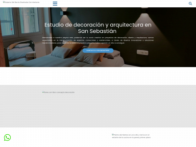www.delbarrioarquitecturaydecoracion.es snapshot