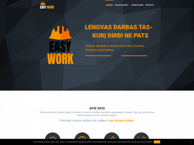 easywork.lt snapshot