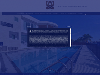 121marina.com snapshot