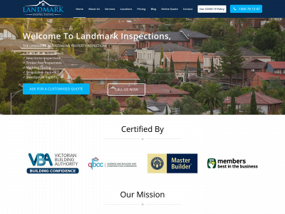landmarkinspections.com.au snapshot