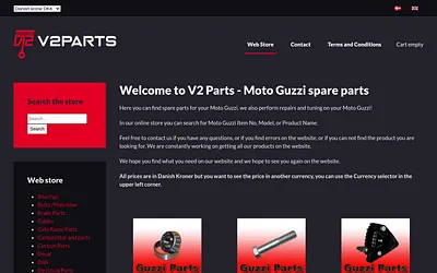 v2parts.dk snapshot