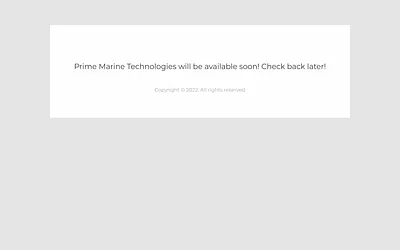 primemarine.co.uk snapshot