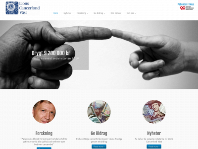 lionscancerfond.se snapshot