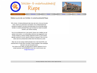 schilderriepe.nl snapshot
