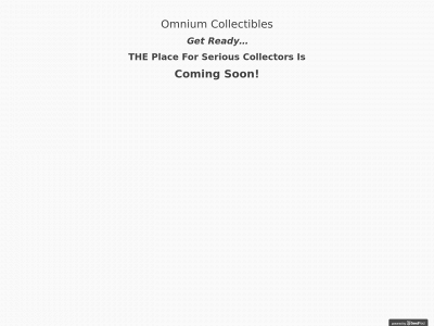 omniumcollectibles.com snapshot