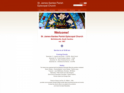 www.stjamessantee.org snapshot