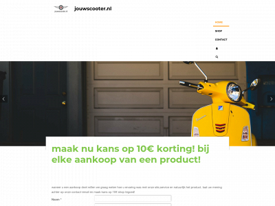 jouwscooter.nl snapshot