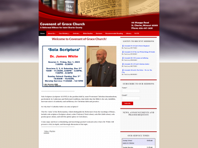covenantofgracechurch.org snapshot