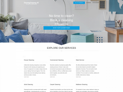 cleaningcompany.ae snapshot