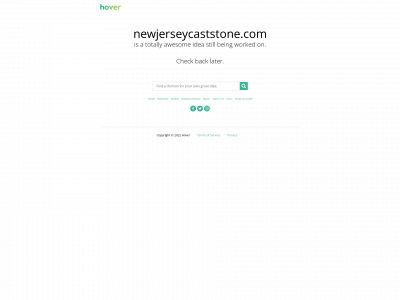 newjerseycaststone.com snapshot