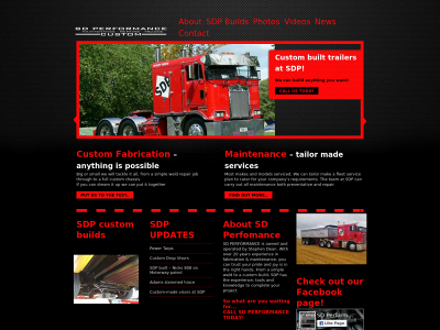 sdpcustom.com snapshot