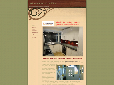 ariesjoinery.co.uk snapshot