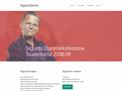 sigurdbarrett.dk snapshot
