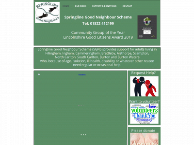 springlinegns.org.uk snapshot