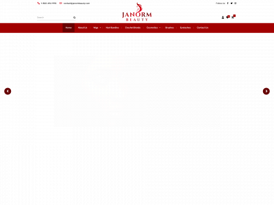 janormbeauty.com snapshot
