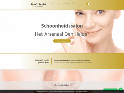 beautysalonhetarsenaal.nl snapshot