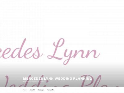 mercedeslynnweddingplanning.com snapshot