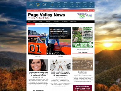 pagevalleynews.com snapshot