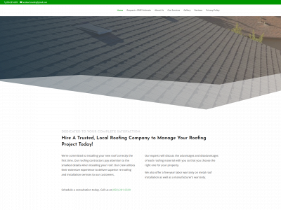 herobertsroofing.com snapshot