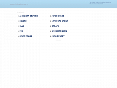 sevenfederation.com snapshot