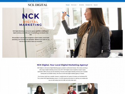 nckdigitalmarketing.com snapshot