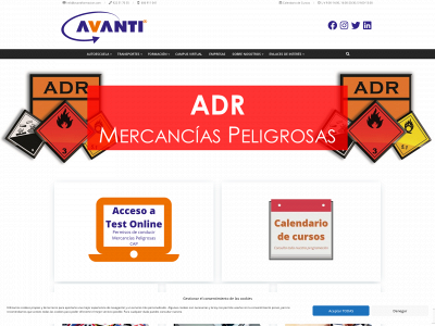 avantiformacion.com snapshot