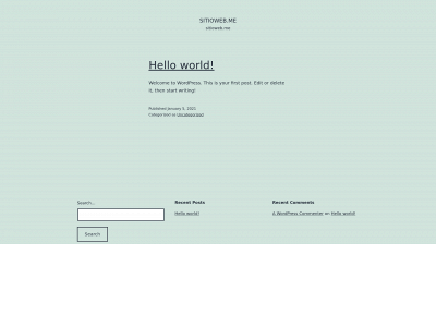 sitioweb.me snapshot