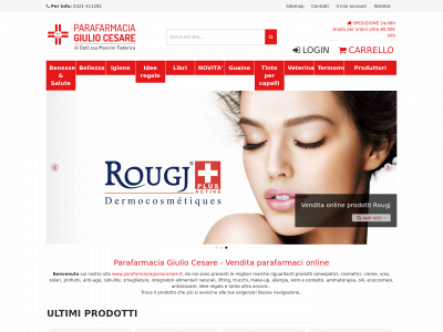 parafarmaciagiuliocesare.it snapshot